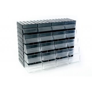 KS-Box Set 20er schwarz - klar